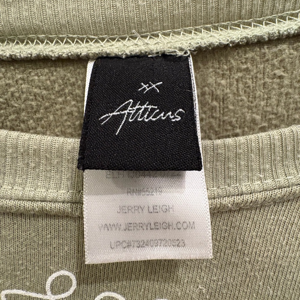 Atticus “Love me Wild” Green Sweater- Size Small- Y2K - Picture 5 of 5